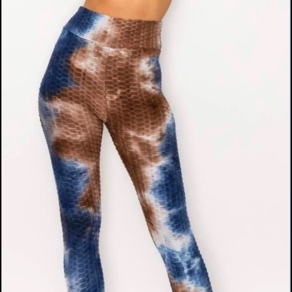 TIE DYE Booty Yoga Pants Women High Waist